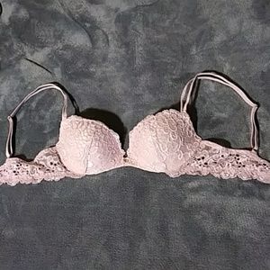 VS lace push up bra